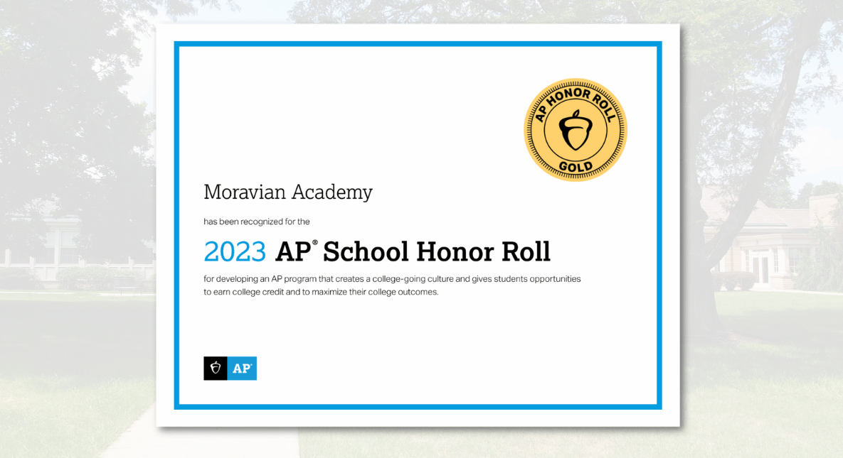 Moravian Academy Named to Advanced Placement School Honor Roll